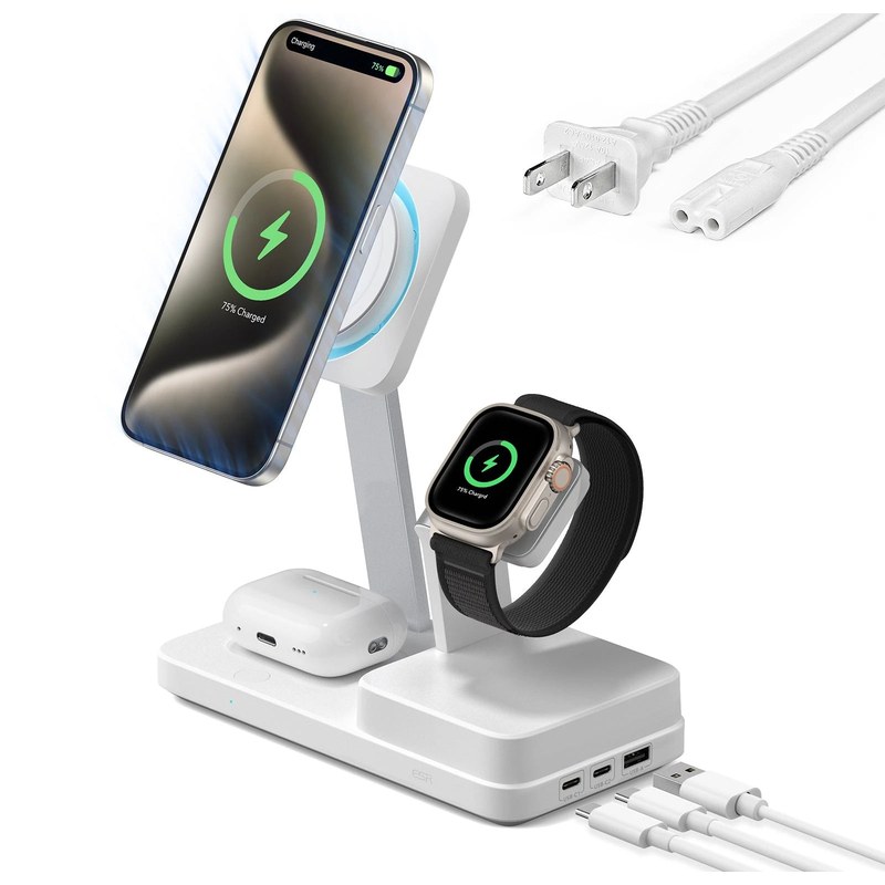 Premium Aluminum Magnetic Wireless Power Bank 10000mAh (MagSafe-compatible alignment)